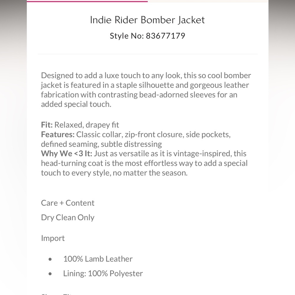 Free People Indie Rider Bomber Jacket NEW - Picture 6 of 16